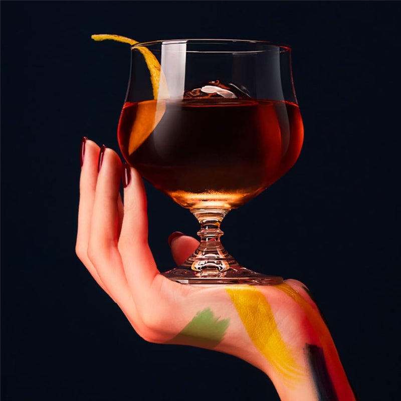 Ocean The Palette Chalice Glass - 300ml (Set of 6) - Elegant Stemware for Wine, Water, Juice, Beverages - Image 4